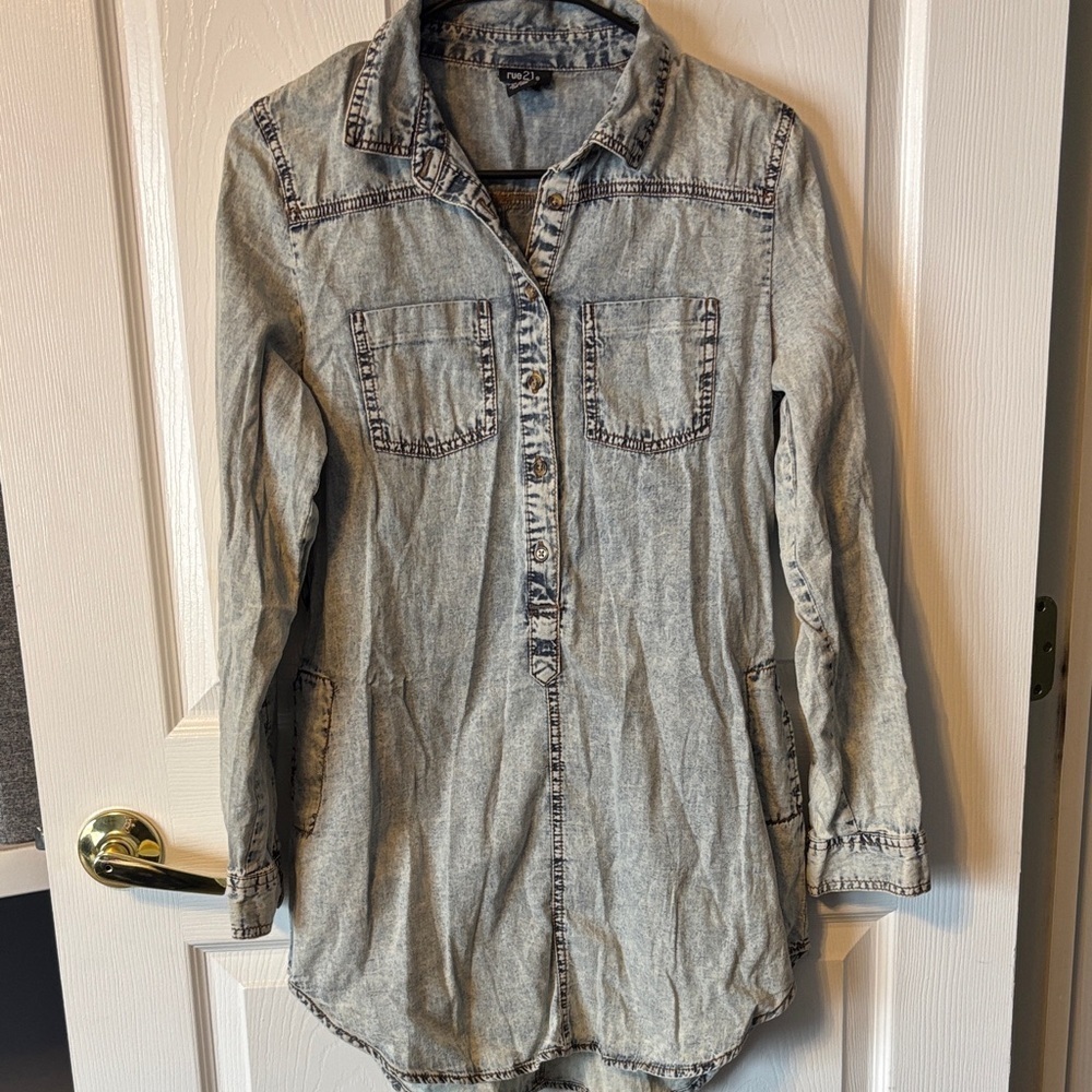 Lightwash Denim Dress